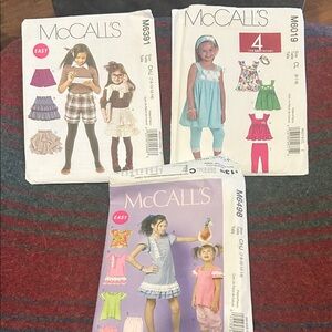 McCall's Kids Dress Pattern Set - Multicolor